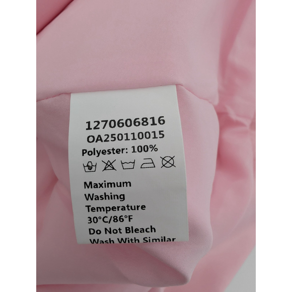 NWT Commense Satin Sleeveless Mini Dress Pink Sz M Formal Feminine Coquette - Picture 8 of 11